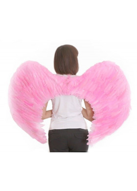Крылья розовые 100 см