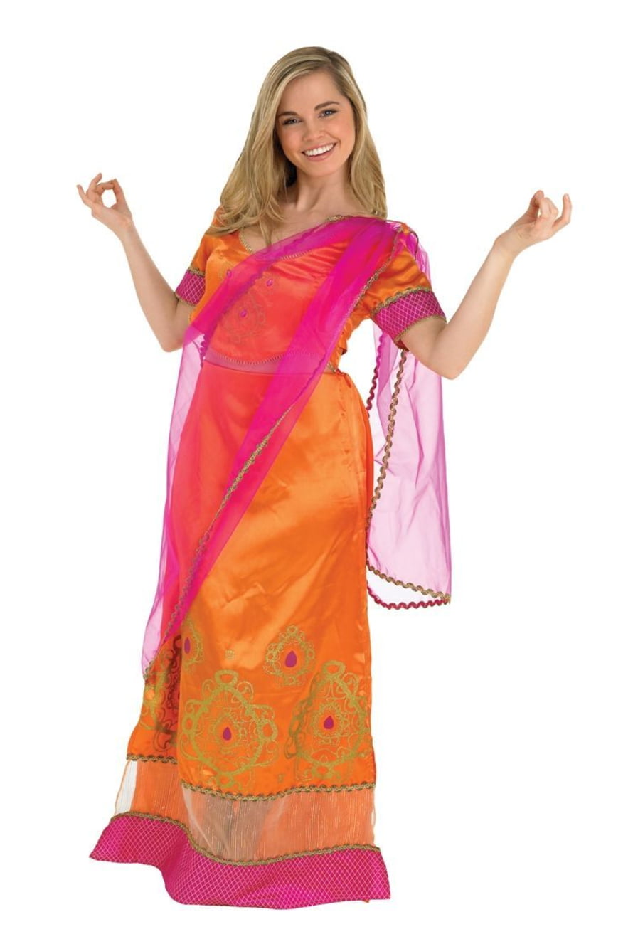 Индийский костюм женский своими руками из подручных материалов