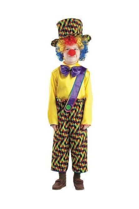 Детский костюм смешного клоуна