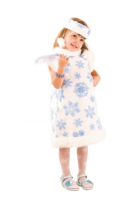 Детский костюм маленькой снежинки