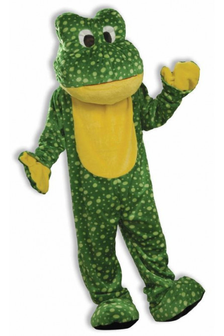 Роскошный костюм лягушки-талисмана