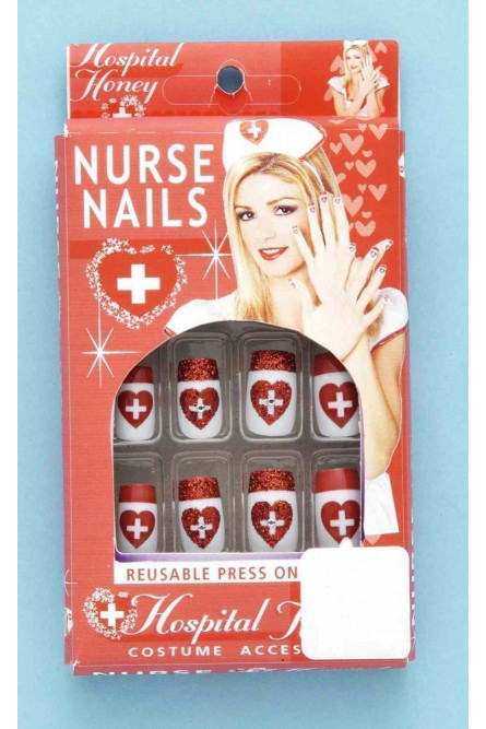 Накладные ногти медсестры