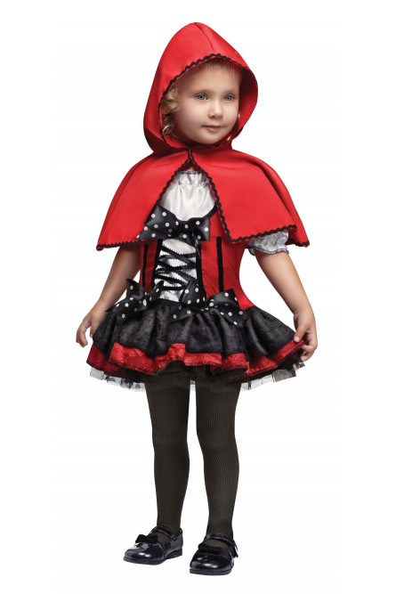 Детский костюм обаятельной Красной Шапочки