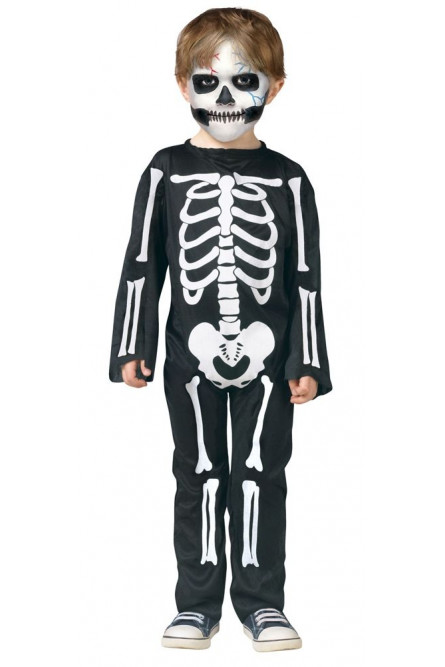Стильный и страшный: костюм скелета на Хэллоуин для девушек в фотографиях