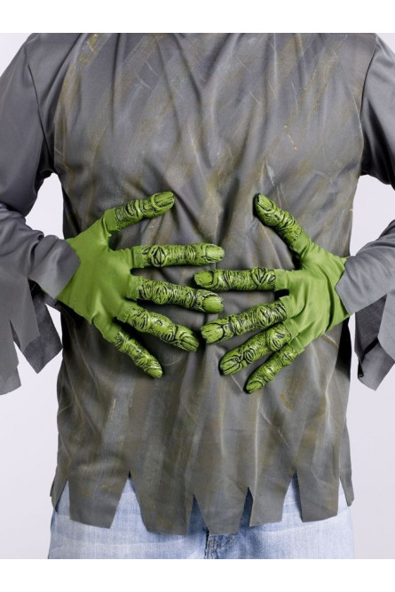 Зелёные перчатки зомби