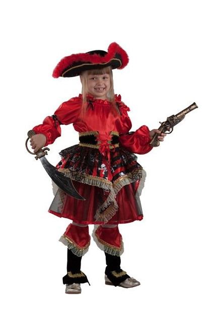 Детский костюм пиратки-озорницы