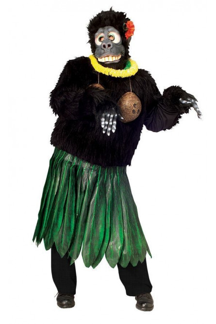 Костюм гавайской гориллы