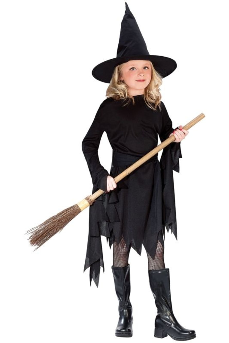 Костюм ведьмы на Хэллоуин для девочки