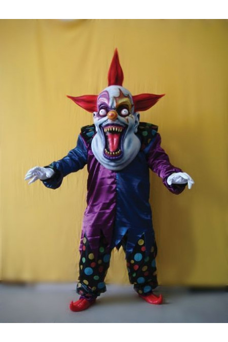 Тёмный костюм жуткого клоуна