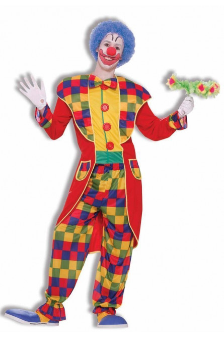 Клетчатый костюм клоуна