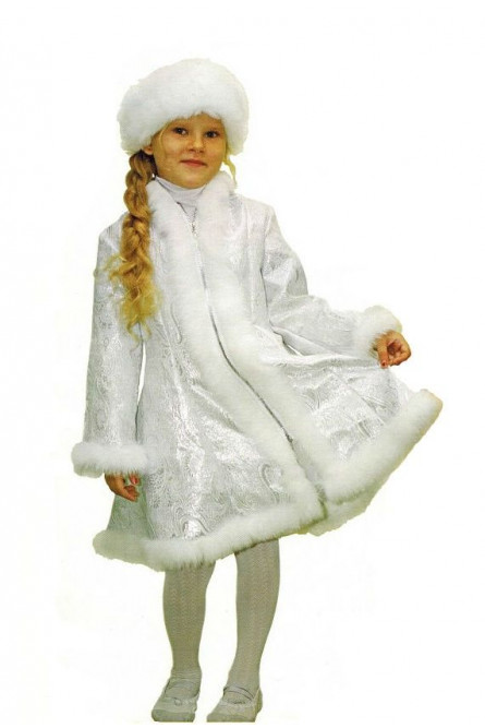 Детский костюм милой Снегурочки