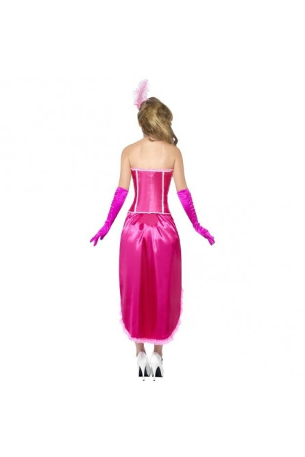 Розовый костюм танцовщицы бурлеска