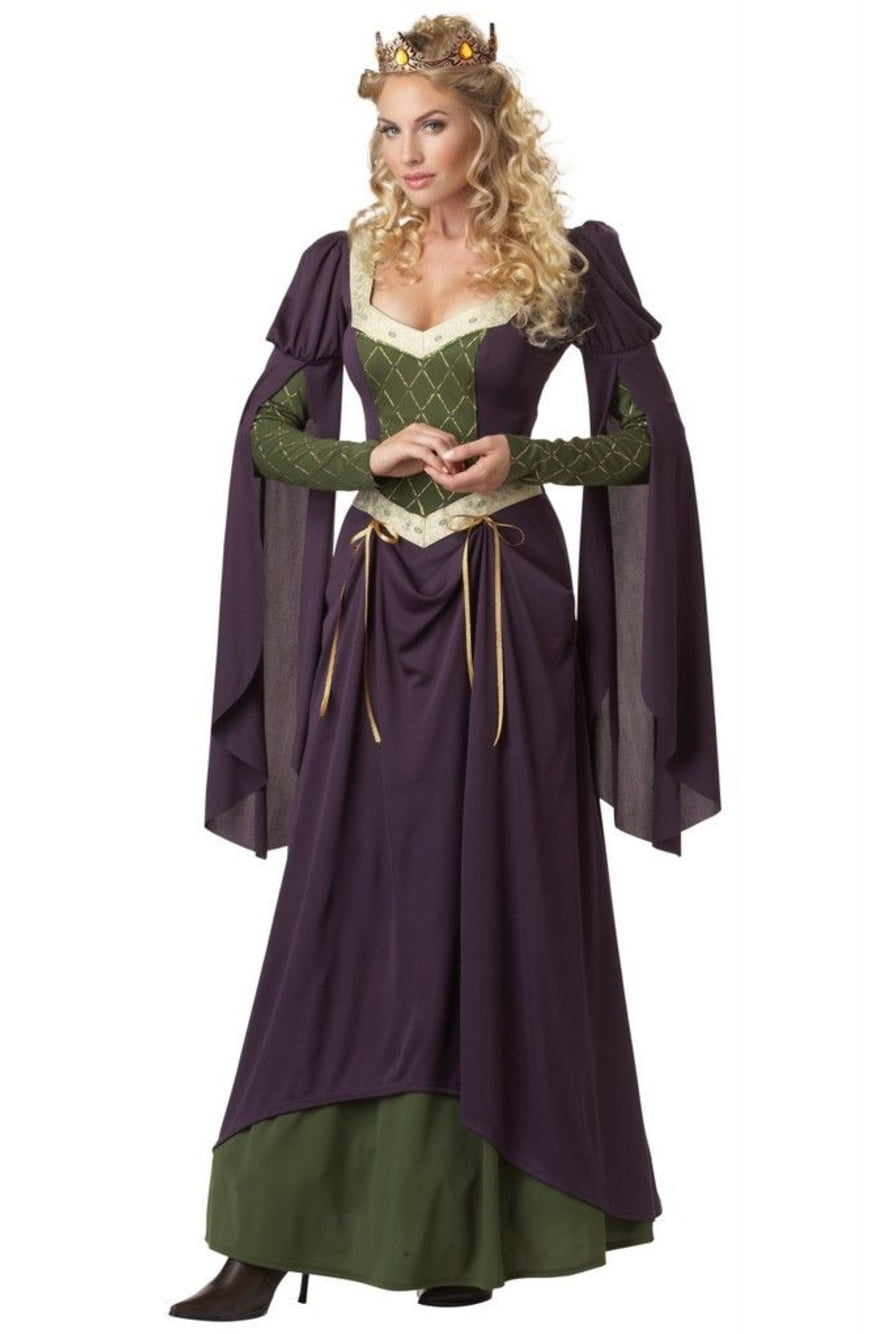 Средневековое женское платье