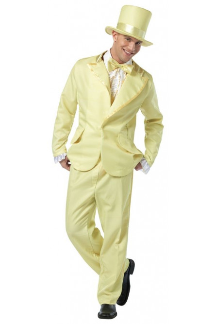 Желтый костюм в стиле фанк