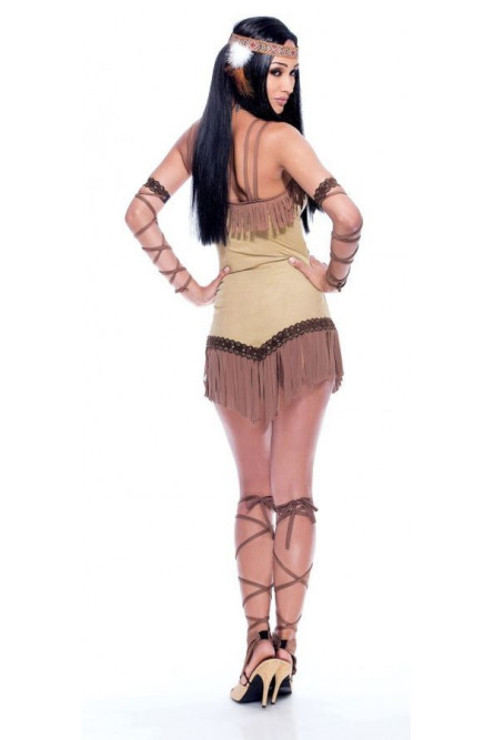 Национальный костюм индейской женщины