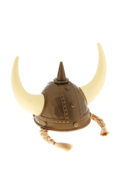 Шлем викинга с косичками
