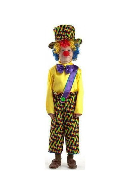 Карнавальный костюм Маленький клоун Петя
