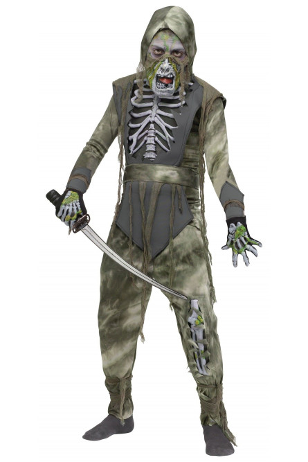 Детский костюм зомби ниндзя
