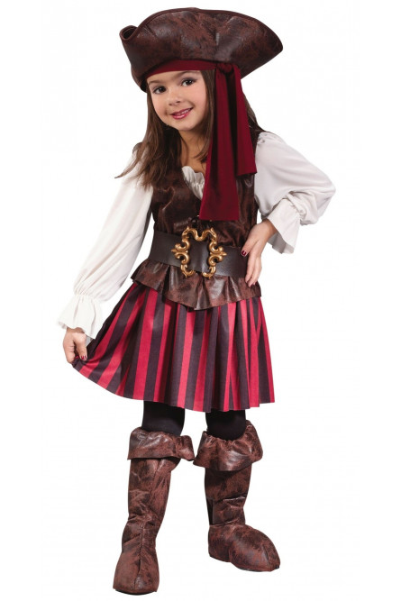 Детский костюм пиратки открытого моря
