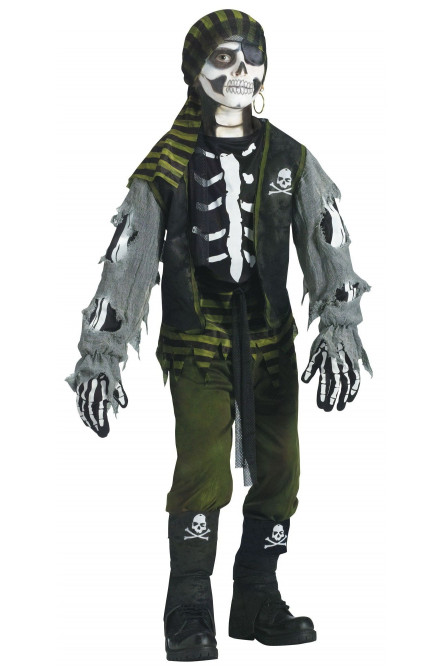 Детский костюм Скелетон Пират