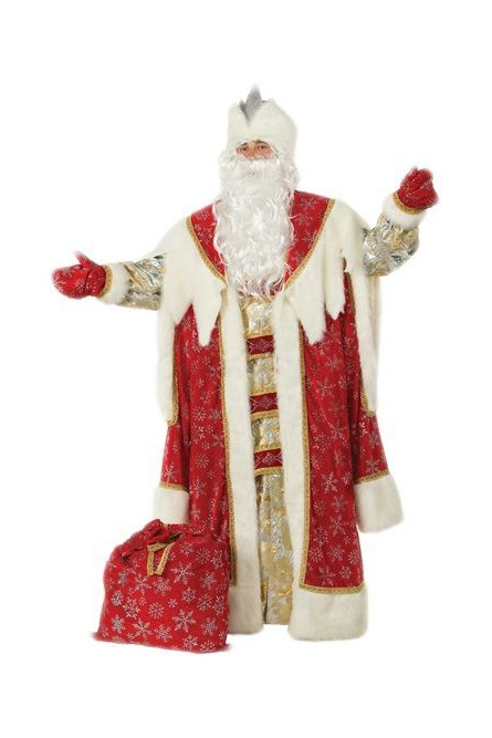 Красный костюм Деда Мороза