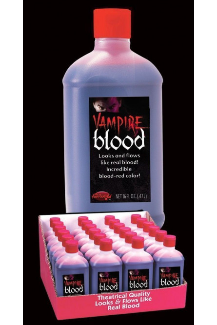 Вампирская кровь в бутылке