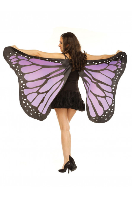 Мягкие крылья бабочки фиолетовые