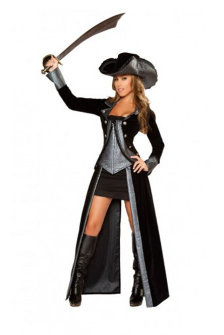 Черный костюм Пиратской принцессы