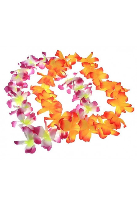 Гавайское цветочное ожерелье
