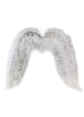 Крылья ангела с мишурой