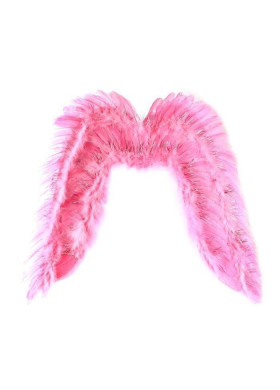 Крылья ангела розового цвета