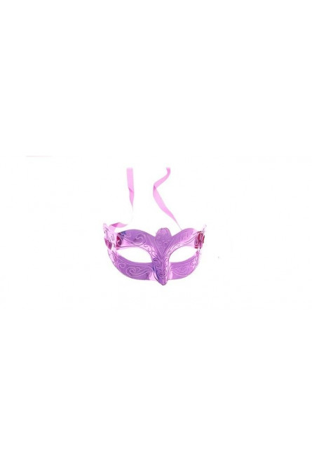 Фиолетовая маска с узором