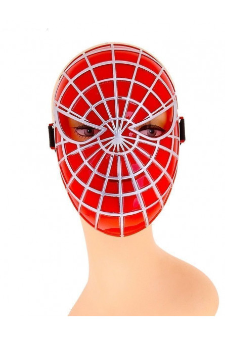 Пластиковая маска Спайдермена