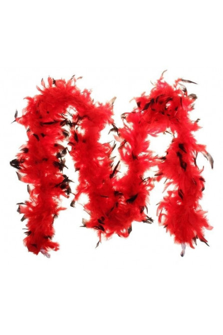 Карнавальный шарф красный