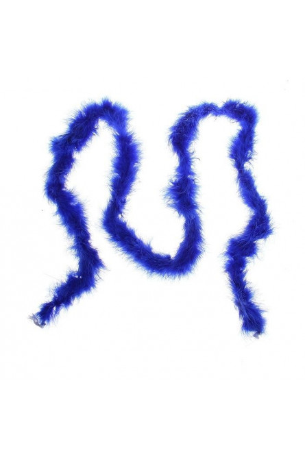Карнавальный шарф синий