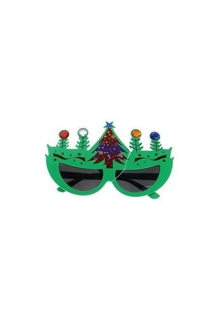 Карнавальные очки зеленые