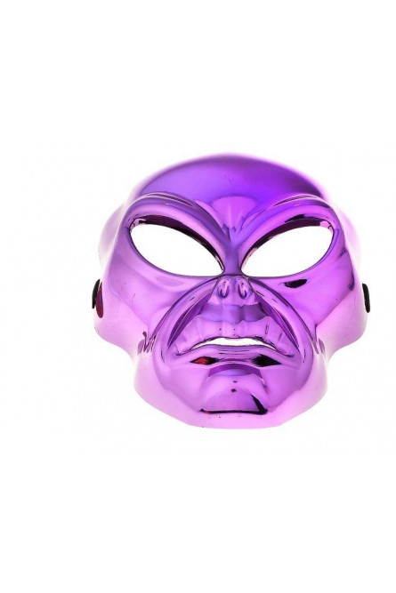 Маска пришельца фиолетовая