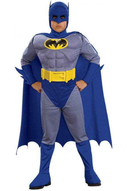 Карнавальный костюм Бэтмен с мускулами, рост 122 см
