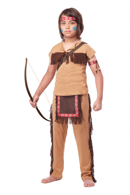 Детский костюм храброго индейца