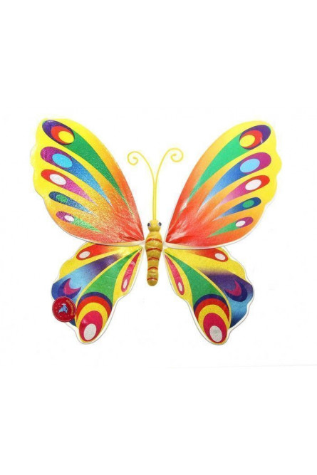 Радужные крылья полет бабочки