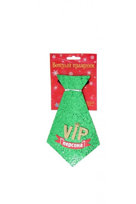 Зеленый галстук VIP