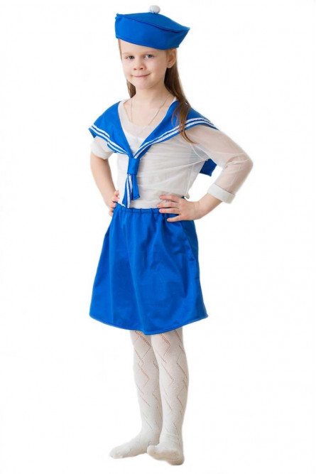 Детский костюм Морячки синий