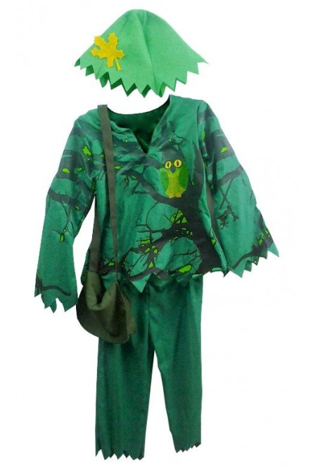 Детский костюм Лешего с сумкой