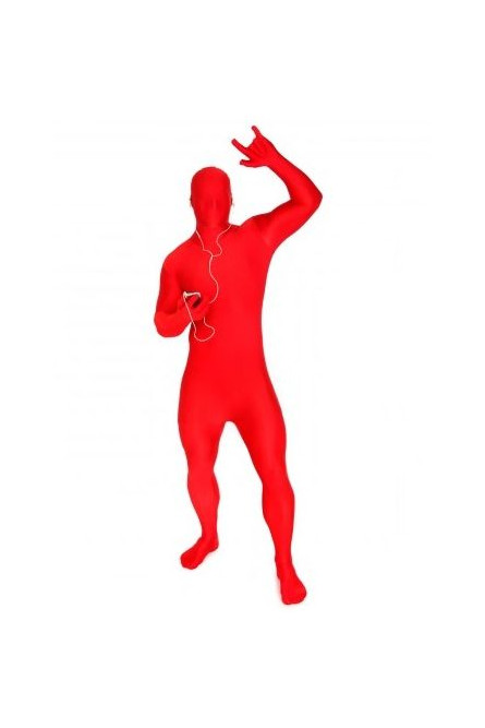 Красный костюм Вторая кожа