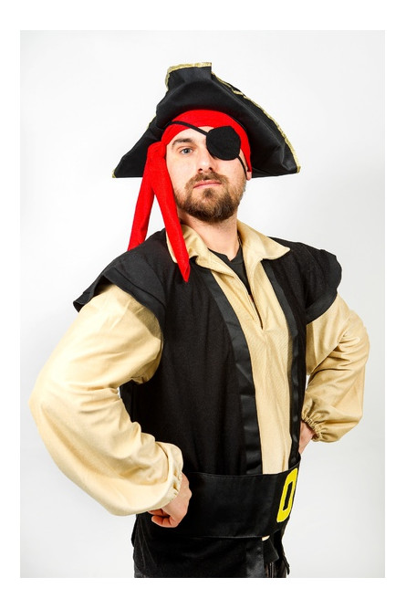 Костюм пирата со шляпой