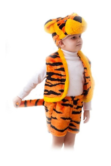Яркий костюм тигренка