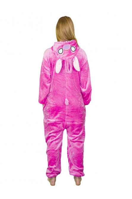 Розовая пижама-кигуруми Стич