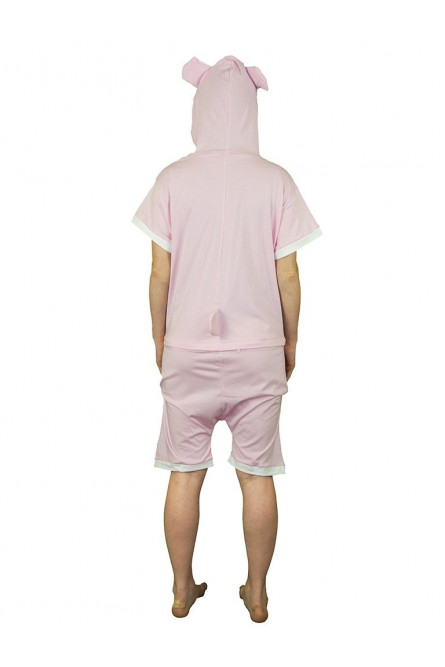 Пижама-кигуруми Розовая свинка с шортиками