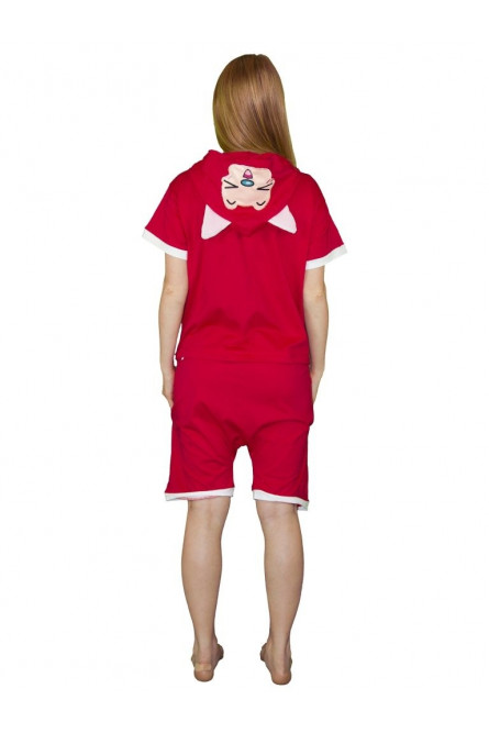 Пижама-кигуруми Красная Панда с шортиками