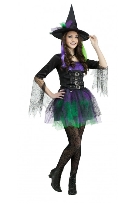 Подростковый костюм завораживающей ведьмочки